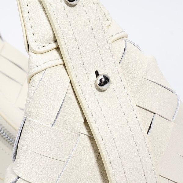 Woven Dumpling Shoulder & Crossbody Bag